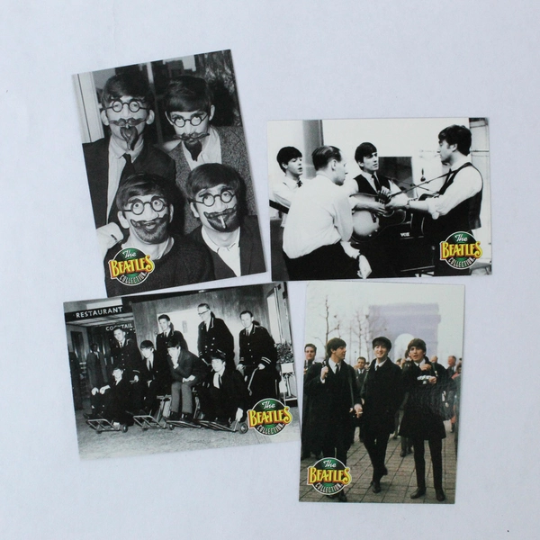 1993 Beatles Trading Cards Collection - 10 Cards, Very Good Condition