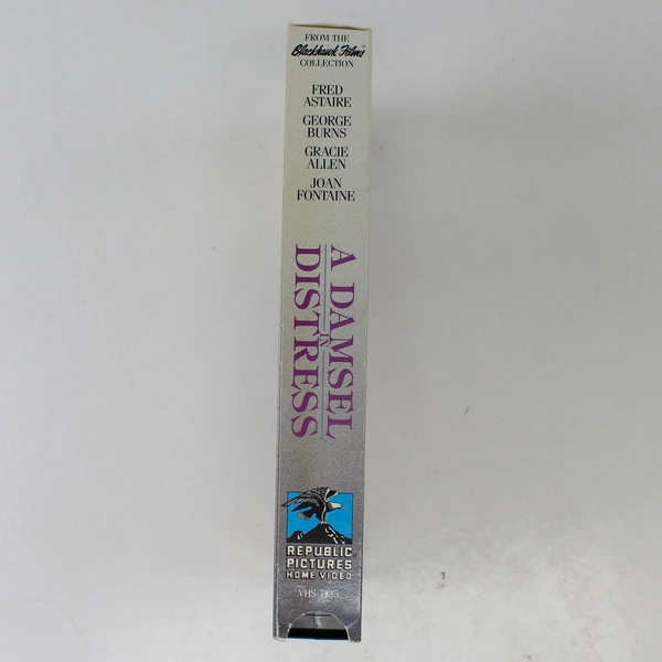A Damsel In Distress VHS 1988 Black and White