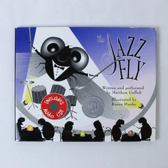 The Jazz Fly by Mathew Gollub HC Book with Sealed Audio CD - Pre-Owned