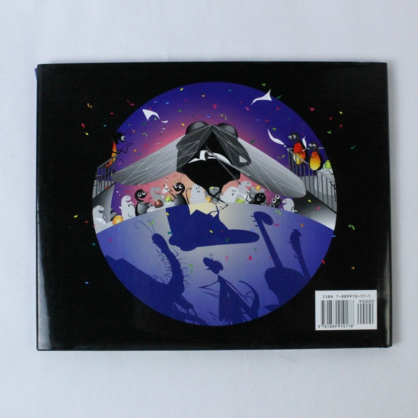 The Jazz Fly by Mathew Gollub HC Book with Sealed Audio CD - Pre-Owned