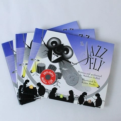 Lot of 3 The Jazz Fly by Mathew Gollub with Audio CD - Good Condition