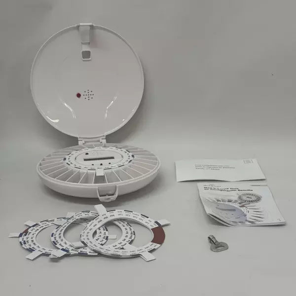 Med-E-Lert Locking Automatic Pill Dispenser with Key And Manual