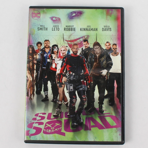 Suicide Squad DVD 2016 Movie DC Will Smith Jared Leto Margot Robbie Viola Davis