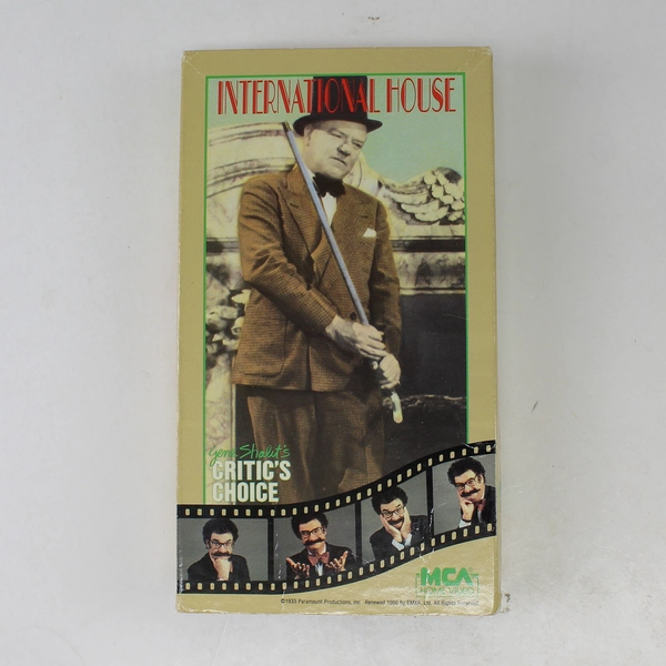 International House VHS 1933 MCA Home Video W. C. Fields George Burns