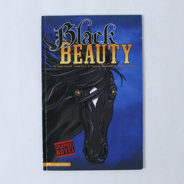 Graphic Novel Black Beauty by Anna Sewell, L.L. Owens, 2007 - Good Condition