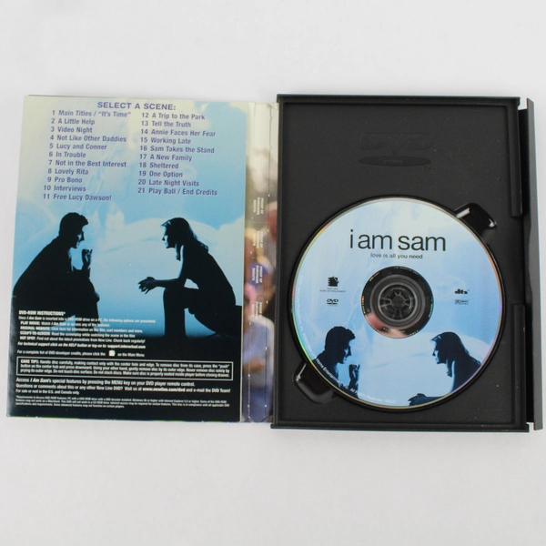 I Am Sam DVD Movie 2001 Standard Jewel Case Untested