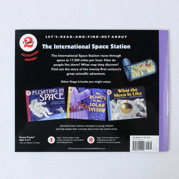 Lot of 2 The International Space Station by Franklyn M. Branley 2000