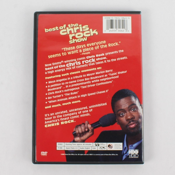 The Best of The Chris Rock Show 2005 DVD Comedy