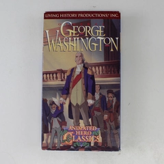 Animated Hero Classics George Washington VHS 1992 Historical