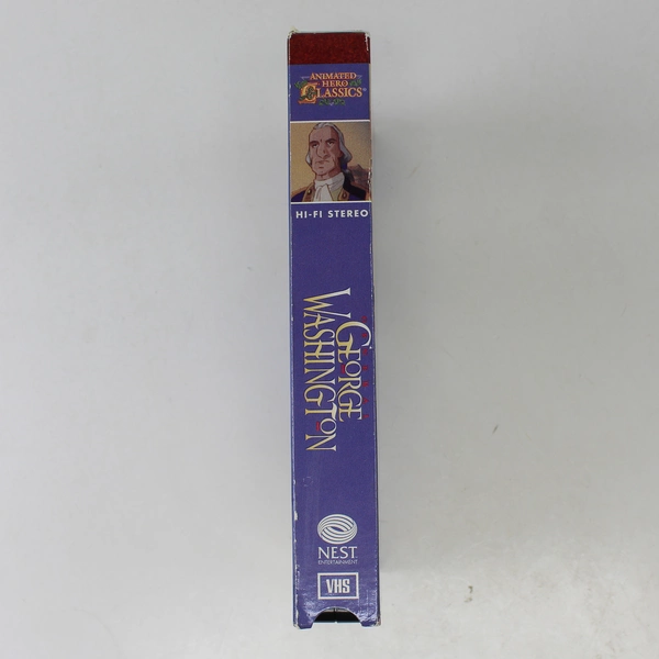 Animated Hero Classics George Washington VHS 1992 Historical