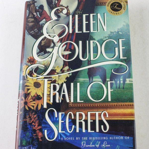 Eileen Goudge Trail of Secrets 1996 Hardcover Book - Good Condition