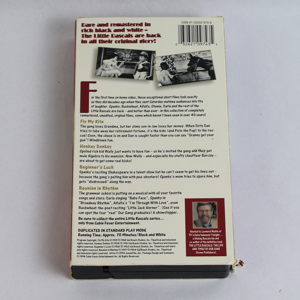 The Little Rascals Volume 1 Collectors Edition VHS 1994
