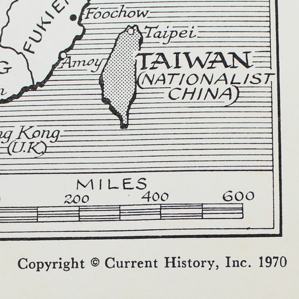 Lot of 2 Current History Magazines A World Affairs Monthly 1970-1971
