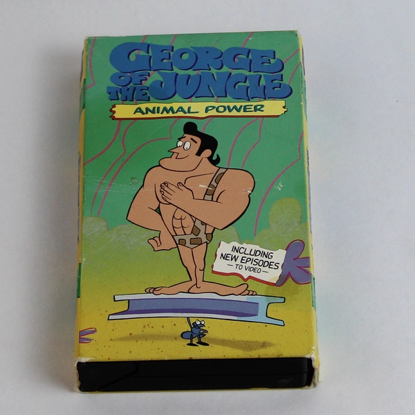 George of the Jungle Animal Power VHS 1993 Fox