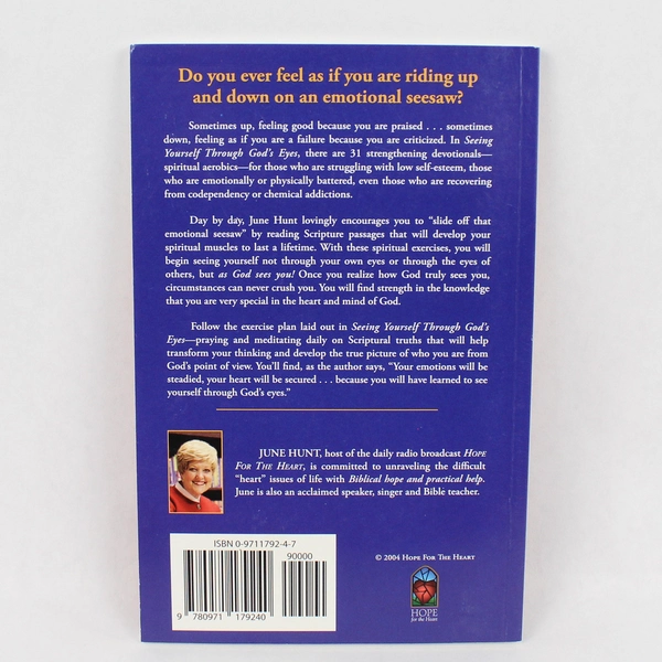 Seeing Yourself Through God's Eyes Devotional Guide by June Hunt Paperback