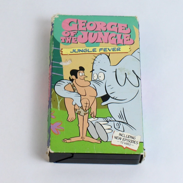 George of the Jungle Jungle Fever VHS 1997 Fox Gold Mine Dr. Scrupitzer