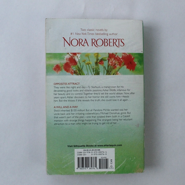 Nora Roberts Chances: Opposites Attract & A Will and A Way 2008 PB