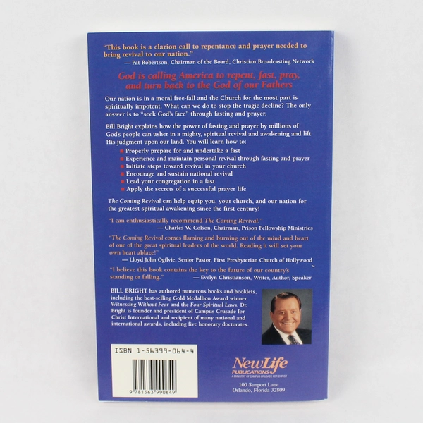 The Coming Revival by Bill Bright Christian Inspirational Paperback Book