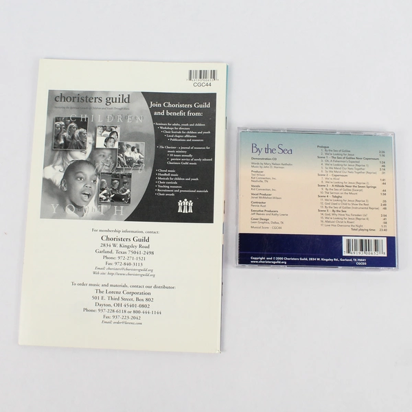 By the Sea Sheet Music & CD Intergenerational Christian Music Album