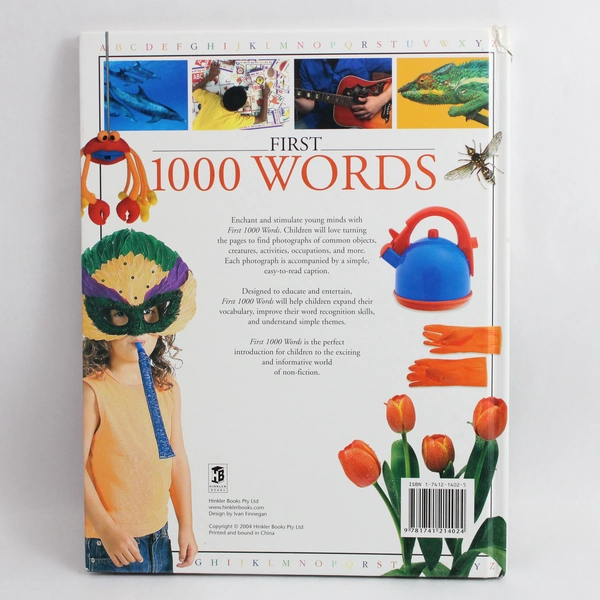 First 1000 Words by Julie Haydon Hardcover 2004