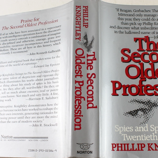 The Second Oldest Profession by Phillip Knightley 1986 Hardcover Book