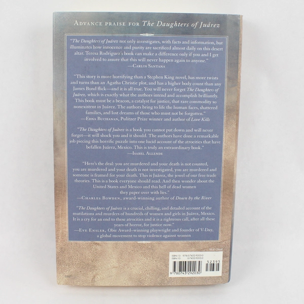 The Daughters of Juarez Teresa Rodriguez Hardcover Nonfiction Book
