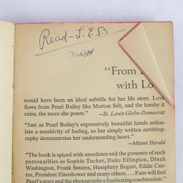 The Raw Pearl by Pearl Bailey 1968 Paperback