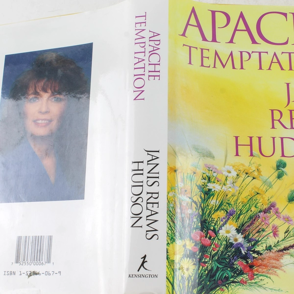 Apache Temptation by Janis Reams Hudson 1993 Hardcover Good Condition