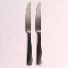 Set of 2 Oneida Anderson Dinner Knives Stainless Steel Flatware