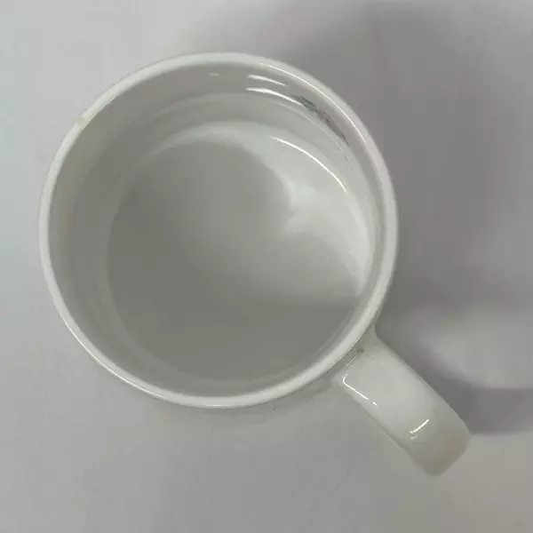 Vintage 1987 Michel And Company Dena Design Blue Flower Bear Coffee Mug