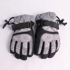 Pair of N'ice Caps Gray & Black Thinsulate Gloves Toddler Size S/M