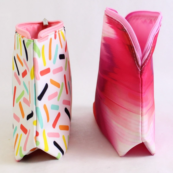 Lot of 2 Clinique Women's Cosmetic Makeup Bags