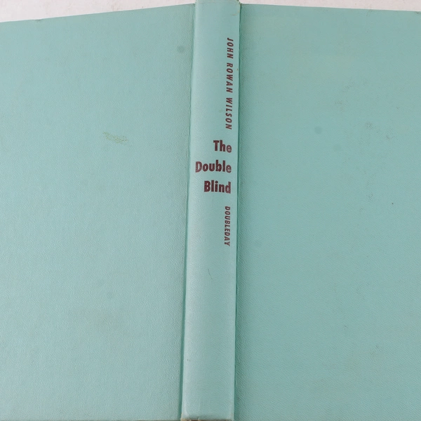 The Double Blind by John Rowan Wilson 1960 Hardcover - Good Condition