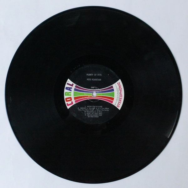 Pete Fountain Plenty Of Pete Coral Stereo LP CRL 757424 Vinyl Record Used