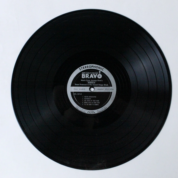 Music From Jerome Kern's Showboat & Roberta Dean Franconi Vinyl LP Used