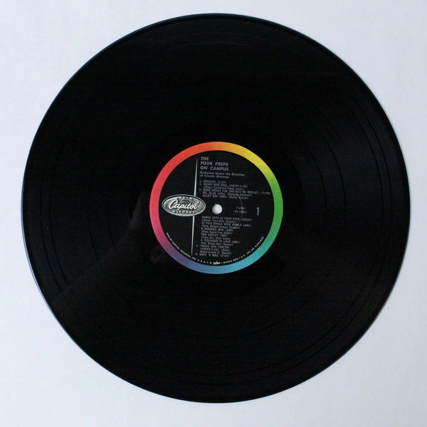 The Four Preps On Campus Vinyl LP Album Capitol T 1566 Pre-Owned Record