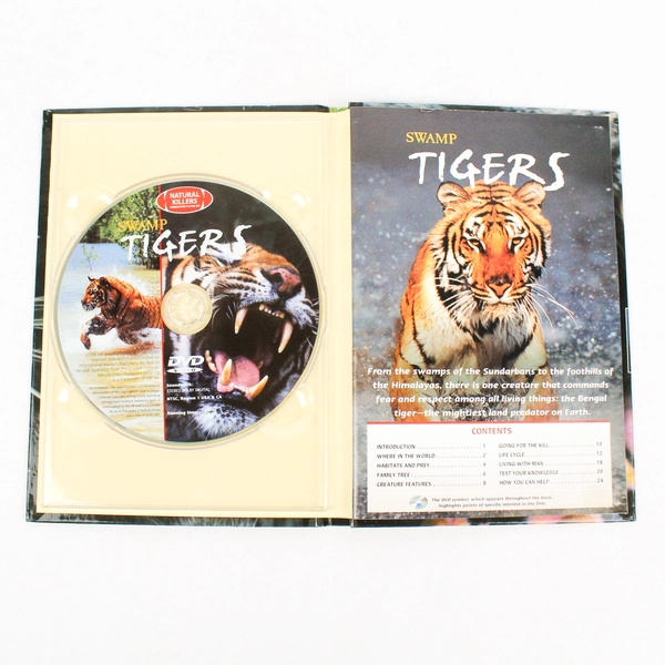 Swamp Tigers Natural Killers DVD Series With Booklet And Cardboard Sleeve