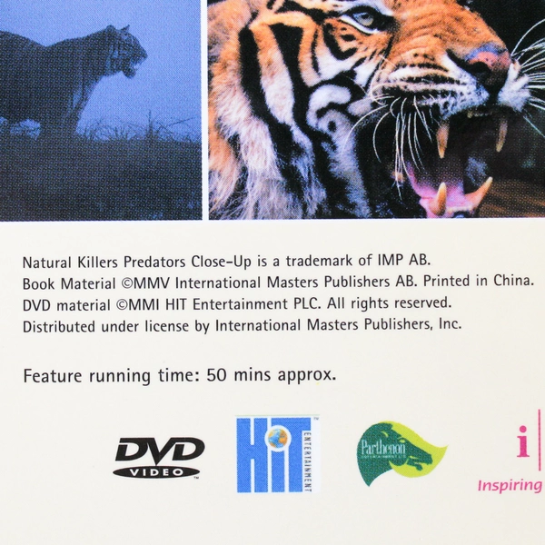 Swamp Tigers Natural Killers DVD Series With Booklet And Cardboard Sleeve