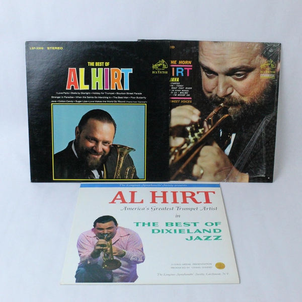 Lot of 3 Al Hirt Vinyl LPs - Dixieland Jazz Collection, Pre-owned