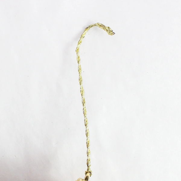 Lot of 5 Red And Gold Shatterproof Glitter Christmas Ball Ornaments Gold Wires