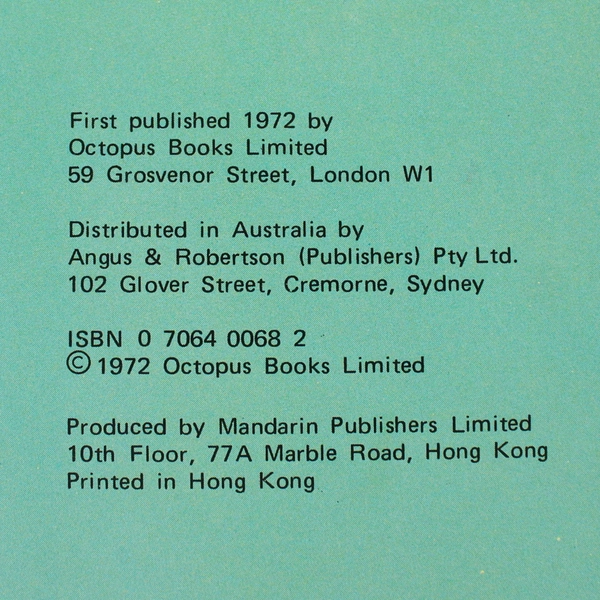 Vintage All Colour Book of Art Nouveau by Geoffrey Warren 1972 Hardcover DJ