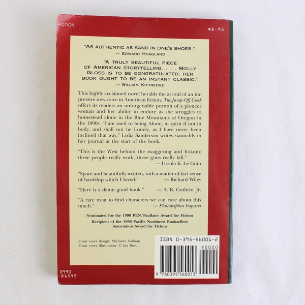 Vintage The Jump-Off Creek by Molly Gloss 1989 Paperback Houghton Mifflin