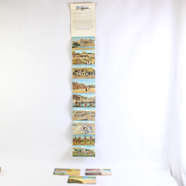 Lot of 15 Vintage 40s Souvenir Folder Postcards & Christmas Greeting Cards Used