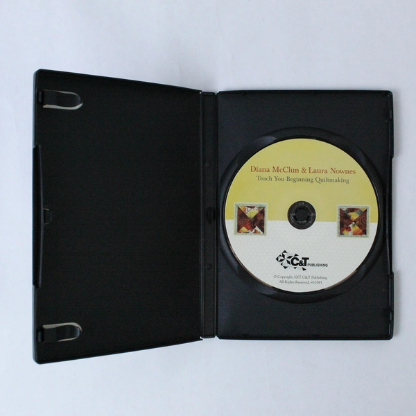 Diana McClun & Laura Nownes Beginning Quiltmaking DVD 2007 - Good Condition