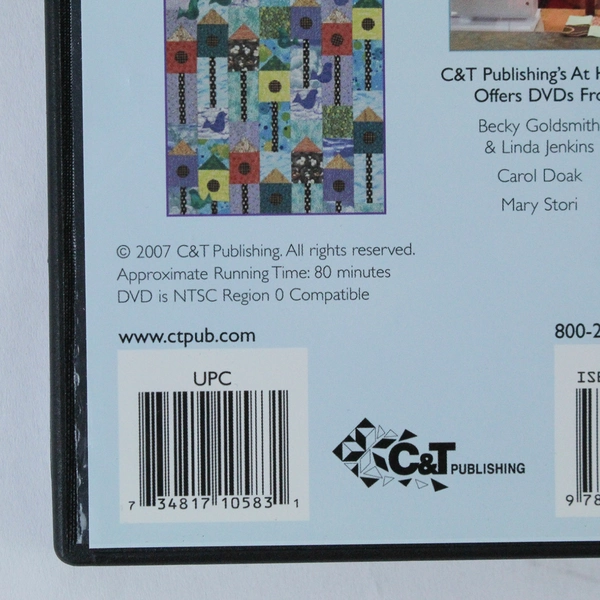 Diana McClun & Laura Nownes Beginning Quiltmaking DVD 2007 - Good Condition
