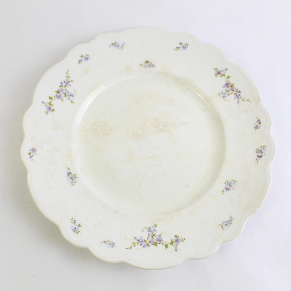 Vintage Grindley England 10" Mona Dinner Plate GR 126 Flawed Pottery Plate