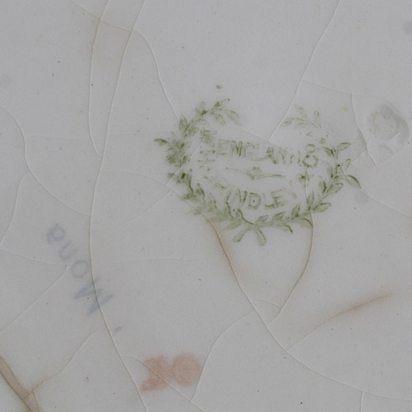 Vintage Grindley England 10" Mona Dinner Plate GR 126 Flawed Pottery Plate