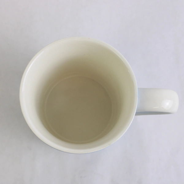 Baby Gund New Grandpa Stoneware Coffee Mug 16oz Light Blue & White