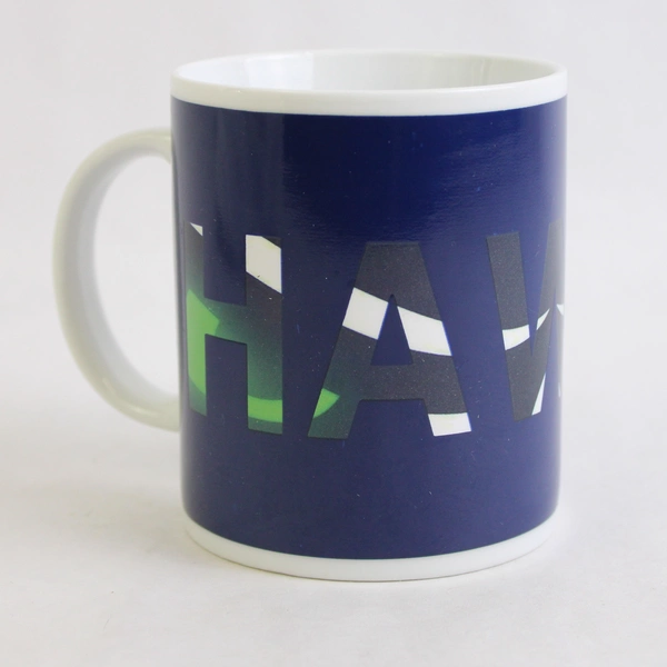 Sunkiss Hawks Eyes ThermoH Exray Color-Changing Ceramic Coffee Mug 11 oz 