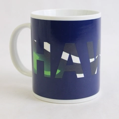 Sunkiss Hawks Eyes ThermoH Exray Color-Changing Ceramic Coffee Mug 11 oz 